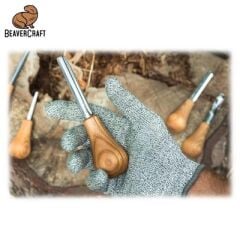 BeaverCraft SC05 Avuç İçi Ahşap Oyma Iskarpela Seti, 6 Parça