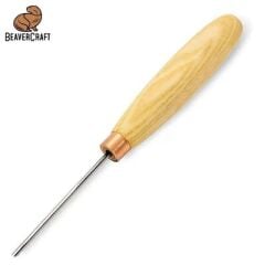 BeaverCraft K12/02 V Ağız 60 Derece Ahşap Oyma Iskarpelası
