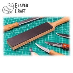 BeaverCraft LS6P1 Çift Yüzeyli Deri Masat ve Parlatma Macunu Seti, 2 Parça