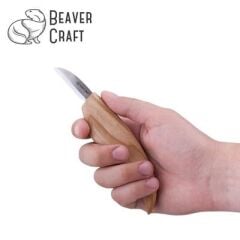 BeaverCraft C2 Ahşap Oyma Bıçağı - Düz Ağız