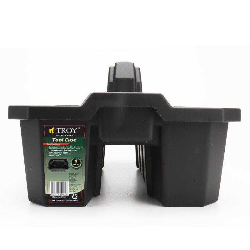 TROY 91001 Plastik Alet Kovası, 395 x 290 x 125 mm