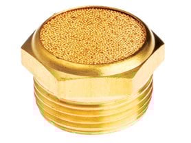 Sarı Pirinç Tapa Susturucu - ÖLÇÜ SEÇENEKLİ