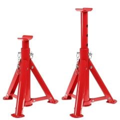 WERT 2637 3 Ayaklı Araba Araç Sehpası - Kriko Standı 2 Ton (2 Adet)