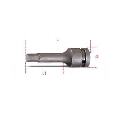 BETA Havalı Allen Lokma 1/2'' 10mm (720ME 10 - 007200510)