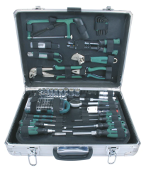 Mannesmann 29072 Alüminyum Takım Çantalı Alet Seti, 124 Parça