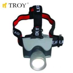 TROY 28203 Şarjlı Kafa Lambası (3W Cree LED - zoom özellikli)