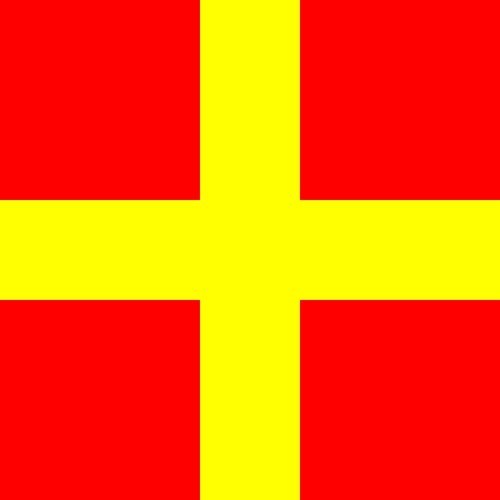 R - ROMEO İşaret Flaması 70x105cm