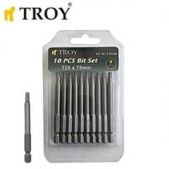 TROY 22246 Torx Bits Uç Seti (T 25x75mm)