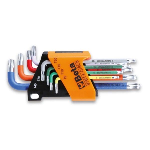 BETA Bombeli Torx Allen Takımı 97BTX-C/SC8