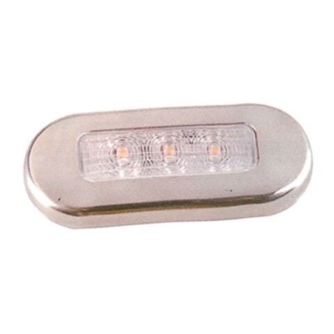 EASTERNER Merdiven Lambası Beyaz 12V Led Krom Çerçeveli