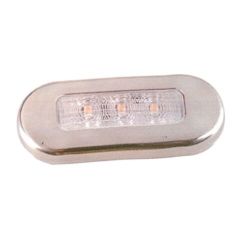 EASTERNER Merdiven Lambası Beyaz 12V Led Krom Çerçeveli