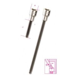 BETA Bombe Başlı Allen Lokma Ekstra Uzun 1/2'' 5mm (920BP 5XL - 009200495)