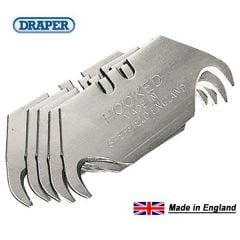 DRAPER 63757 Kancalı Yedek Bıçak Seti, 5 Parça