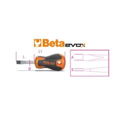 BETA Düz Uçlu Topaç Tornavida 6.5x30mm (1201EN 6,5X30 - 012011106)