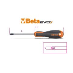 BETA Yıldız Tornavida PH0 3x60mm (1202E 3X60 - 012021003)