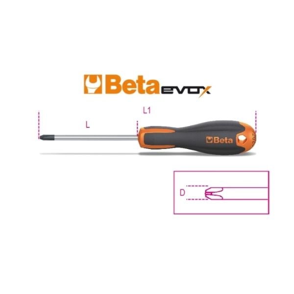 BETA Yıldız Tornavida 1202E 8X150