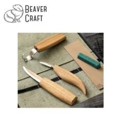BeaverCraft S13 Ahşap Kuksa Kaşık Oyma Bıçağı Seti, 6 Parça