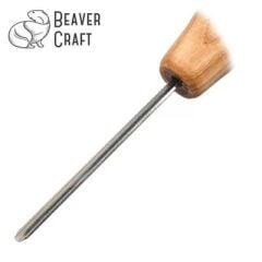 BeaverCraft P12/02 Avuç İçi Derin Oluklu Ahşap Oyma Iskarpelası, 2mm