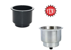 SEAFLO Plastik Gömme Bardaklık Siyah