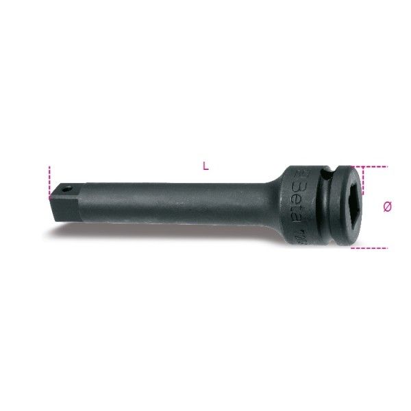 BETA Havalı Lokma Uzatma Kolu 3/4'' 250mm (728/22 - 007280825)
