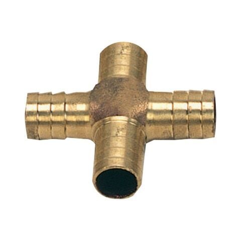 Dörtlü Hortum Eki Sarı 8mm