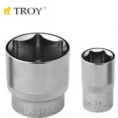 TROY 26182 1/2” Lokma (Ölçü 10mm-Çap 21,8-Uzunluk 38mm)
