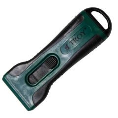 TROY 21607 Plastik Kazıma Bıçağı, 4 Yedek Bıçaklı