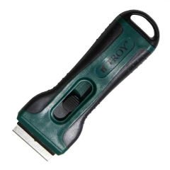 TROY 21607 Plastik Kazıma Bıçağı, 4 Yedek Bıçaklı