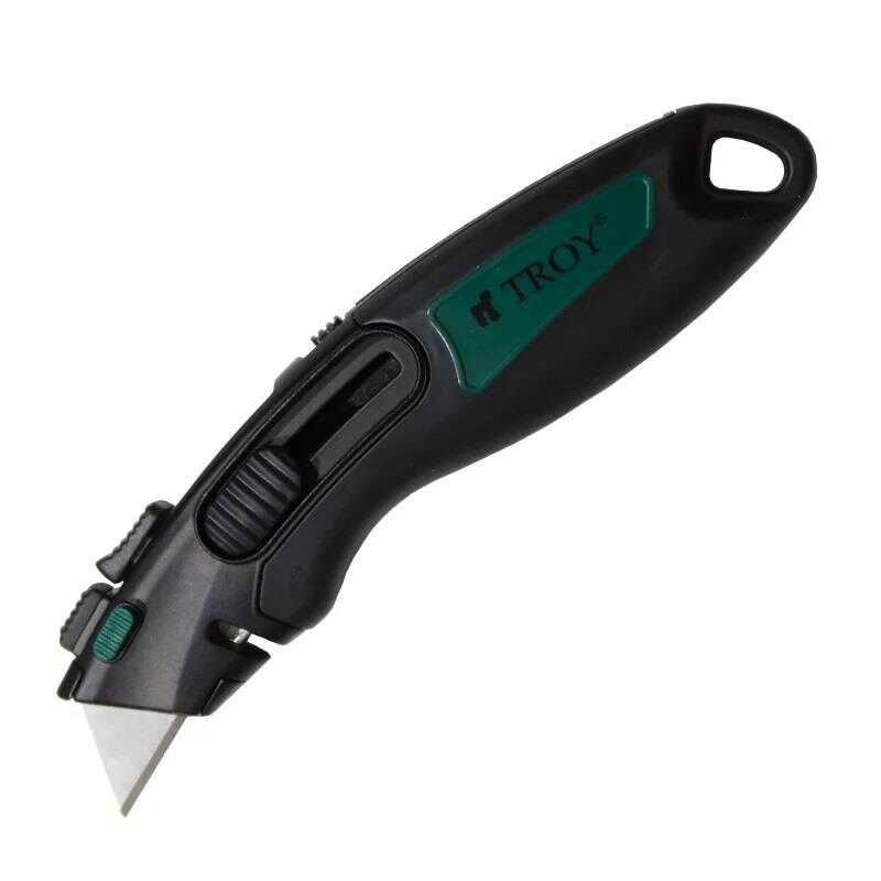 TROY 21608 Profesyonel Trapez Maket Bıçağı, 2 Yedek Bıçaklı