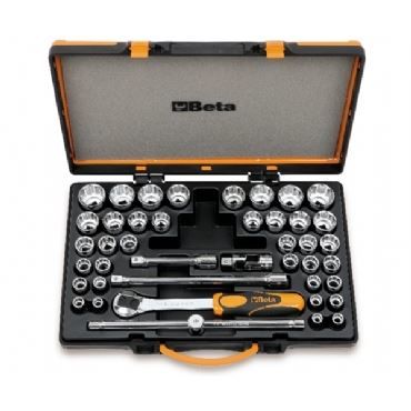 BETA 12 Köşe Yıldız Lokma Takımı 1/2'' 42 Parça (920/C37 - 009200988)