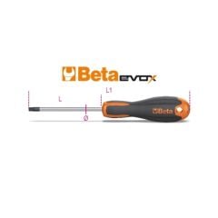 BETA Delikli Torx Tornavida T9x60mm (1208E/RTX 09 - 012081009)