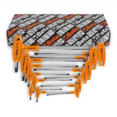 BETA T Tipi Torx Allen Anahtar Takımı T10-T40 6 Parça (97TTX/S6 - 000970791)