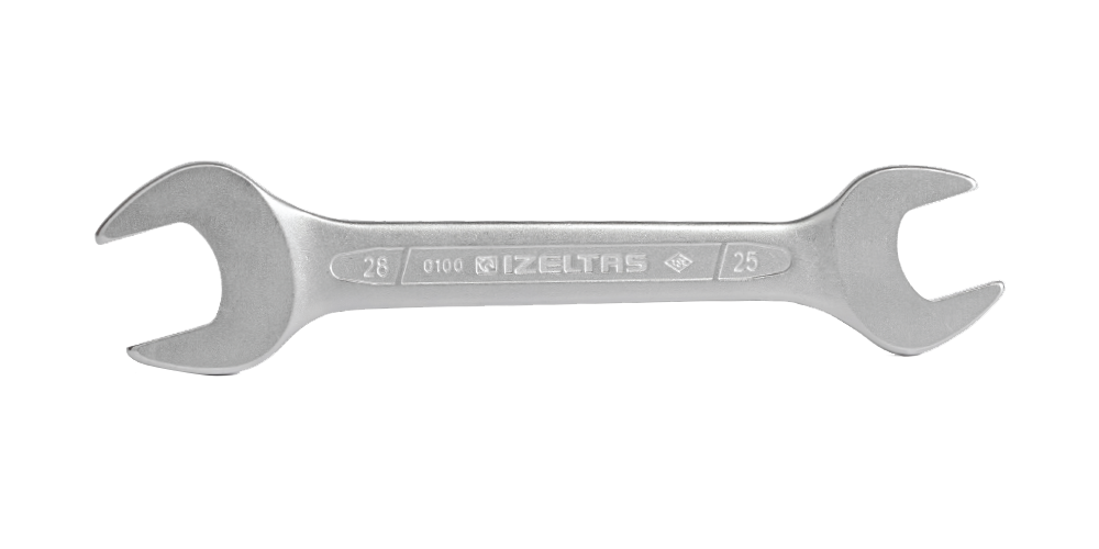 İZELTAŞ İki Ağız Anahtar Kısa Boy 20x22mm (0100 01 2022)