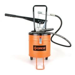 GROZ Kovalı Gres Pompası Tekerlekli 6kg (VGP/6)