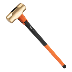 GROZ Fiber Saplı Pirinç Balyoz 3.6 kg (SHFG/8/36/BR)