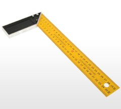 A 0412 Sarı Marangoz Gönyesi 300 mm - 30 cm Geniş