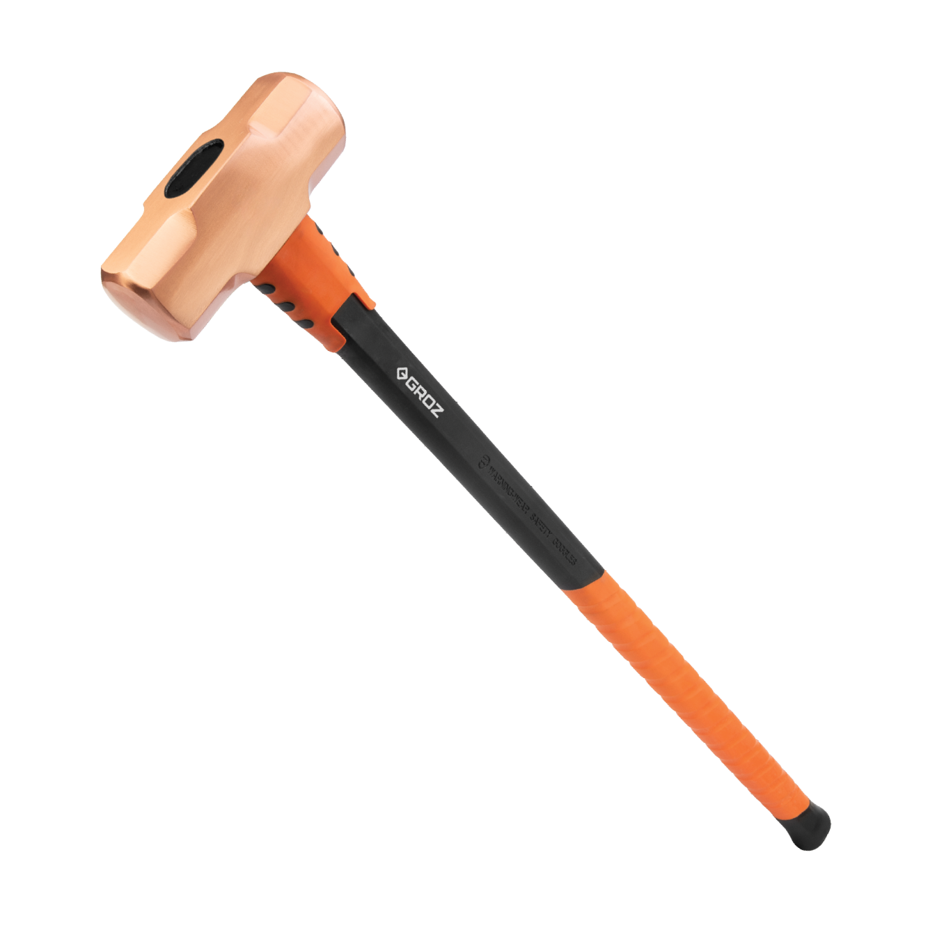 GROZ Fiber Saplı Bakır Balyoz 3.6 kg (SHFG/8/36/CU)