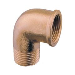 Kuyruklu Dirsek Sarı 1-1/2''