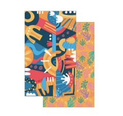 ESSENTIAL TOWEL Plaj Havlusu 90x105cm Move Like Matisse