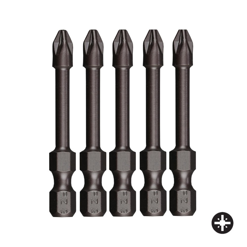 FELO Yıldız Impact Bits Uç PZ 2x50mm - 5 Adet (03102540)