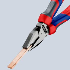 KNIPEX 02 02 180 Kombine Pense 180mm Ağır Hizmet (0202180)