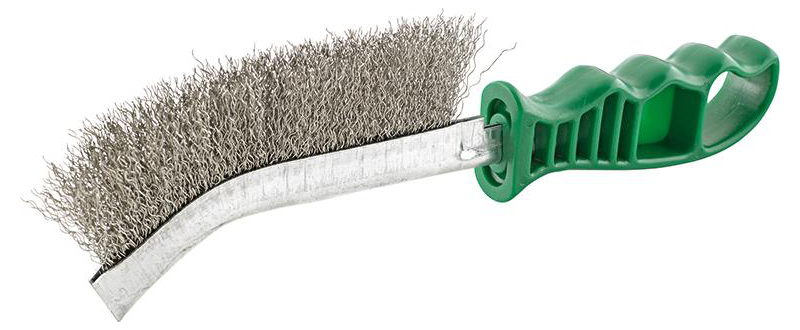 FORMAT Plastik Saplı Tel Fırça Paslanmaz 260 mm