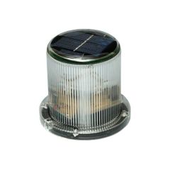 Solar Panelli Tepe Lambası Led Yeşil