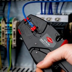 KNIPEX 12 40 200 Otomatik Kablo Sıyırma Pensesi 200mm (1240200)