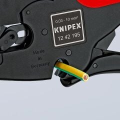 KNIPEX 12 42 195 Otomatik Kablo Sıyırma Pensesi 195mm (1242195)