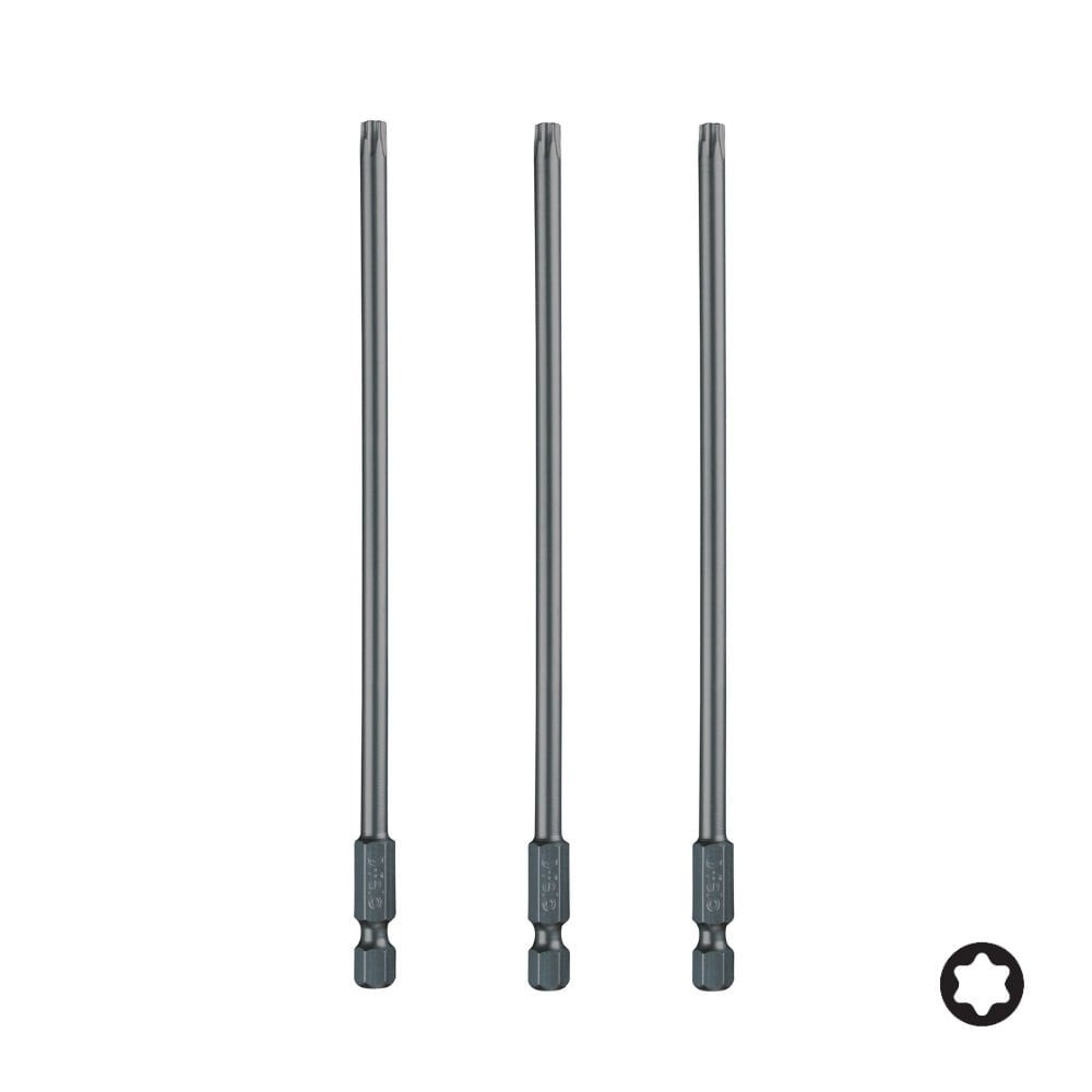 FELO Torx Bits Uç T25x150mm - 3 Adet (03625010)