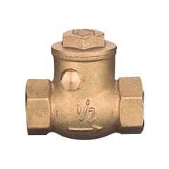 Çalpanalı Çek Valf Sarı 1/2''