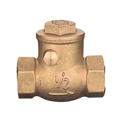 Çalpanalı Çek Valf Sarı 1-1/4''