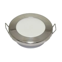 Krom Gömme Spot 12V Gün Işığı 6 Led Yaylı