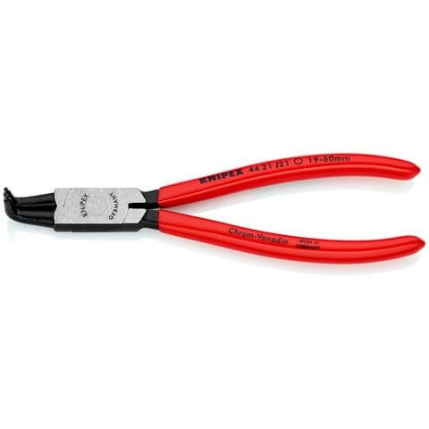 KNIPEX 44 21 J21 İç Segman Pensesi Eğri 170mm (4421J21)